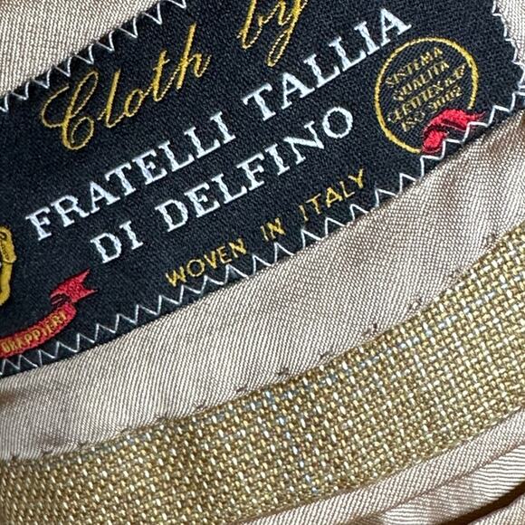 Lubiam 1911 Fratelli Tallia Di Delfino Wool Silk Blend Blazer - Picture 9 of 9